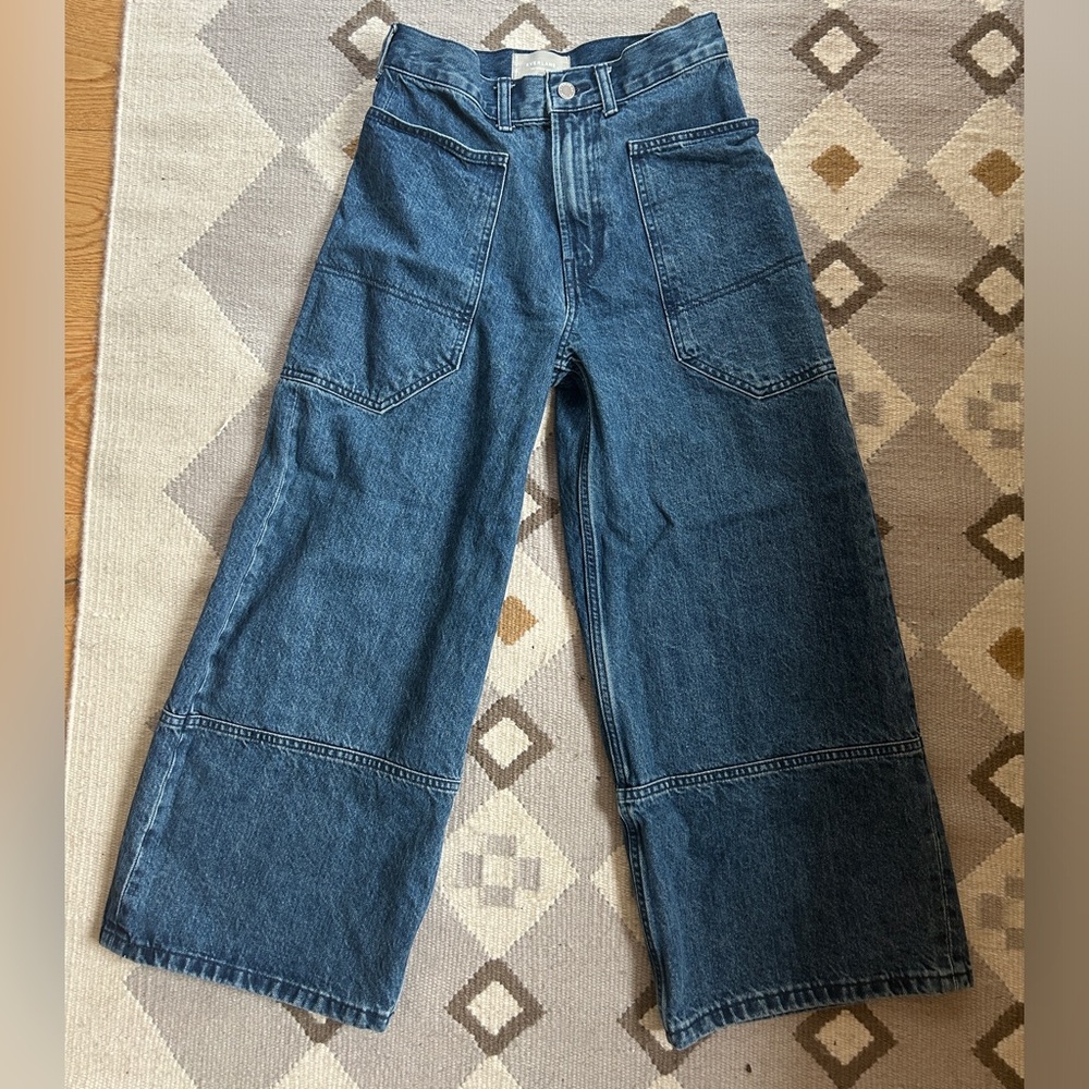 everlane way-high gardener cropped jean size 26